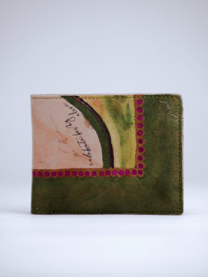 Green Card Print Wallet