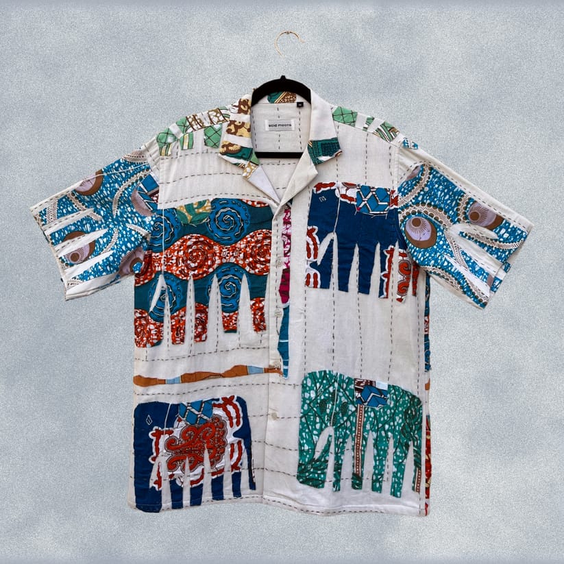 Tusker Kantha Applique Shirt