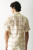 Your Travel Buddy - Hand Embroidered Pure Linen Shirt