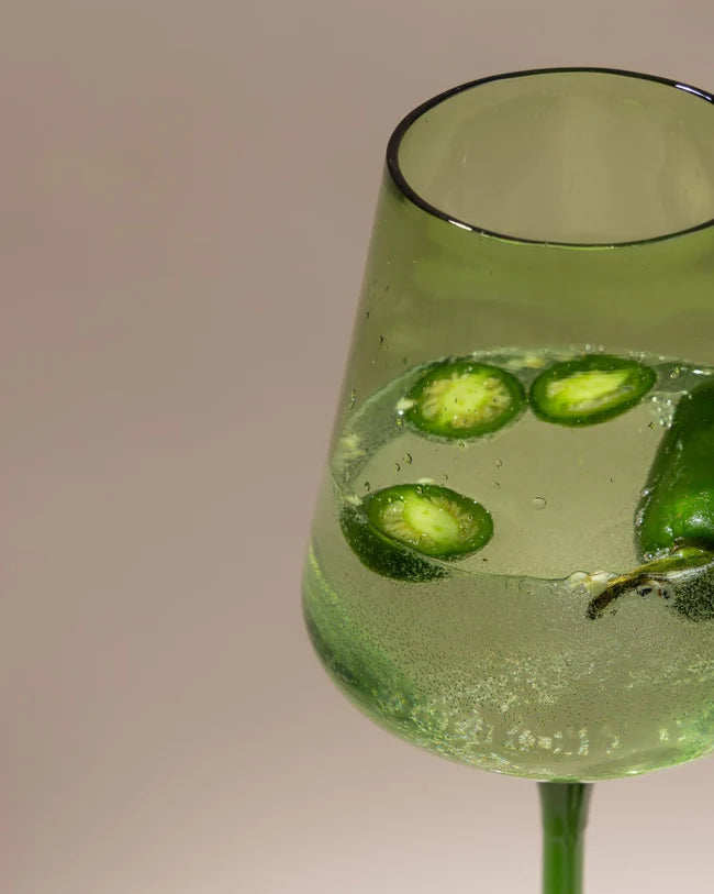 Basil Wine Glass - Set of 2