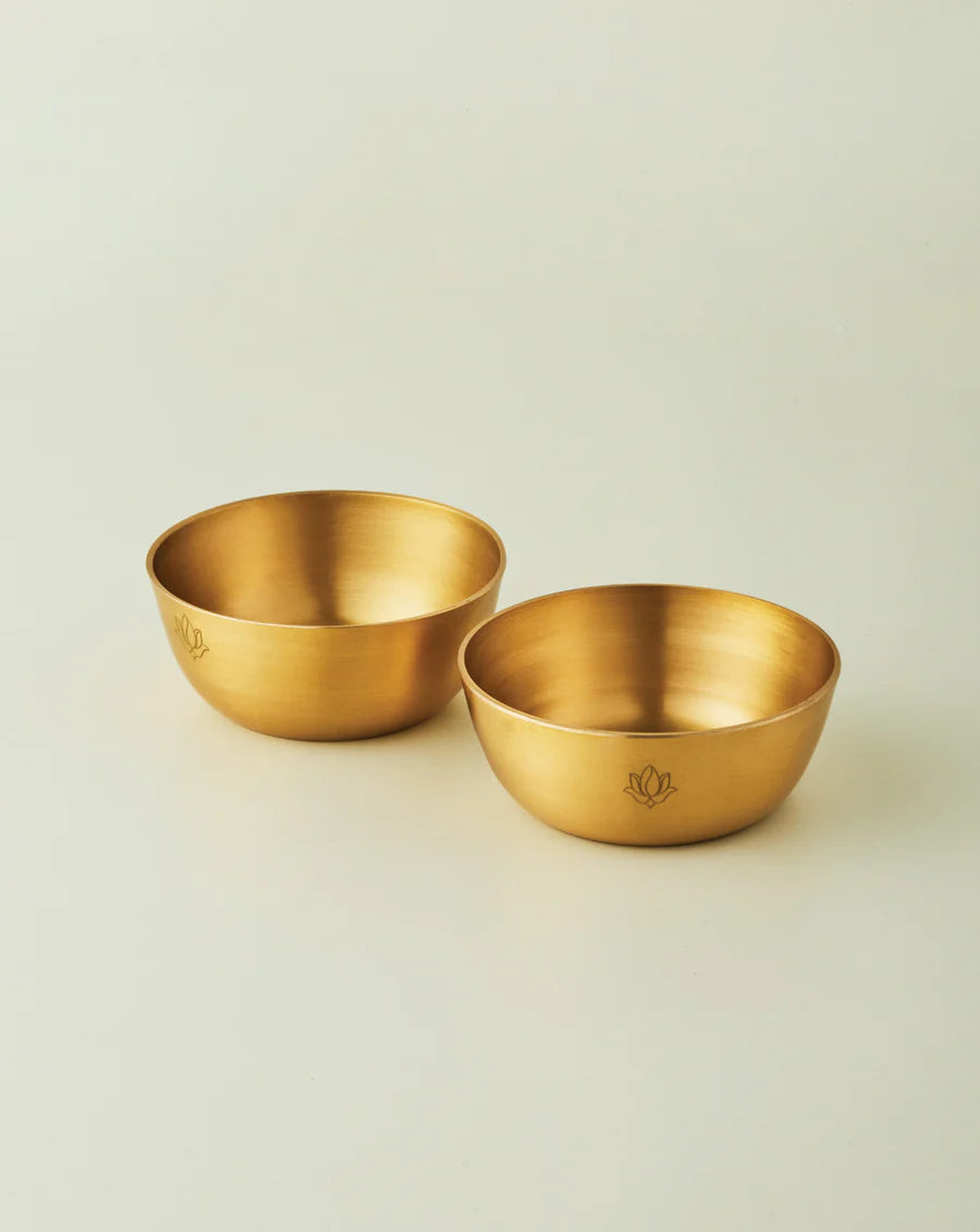 Brass Thali Set