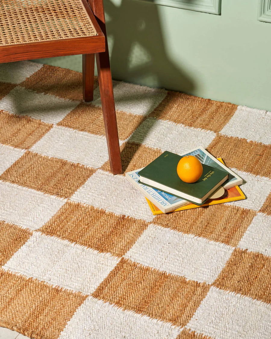 Cuadros Jute Rug - White