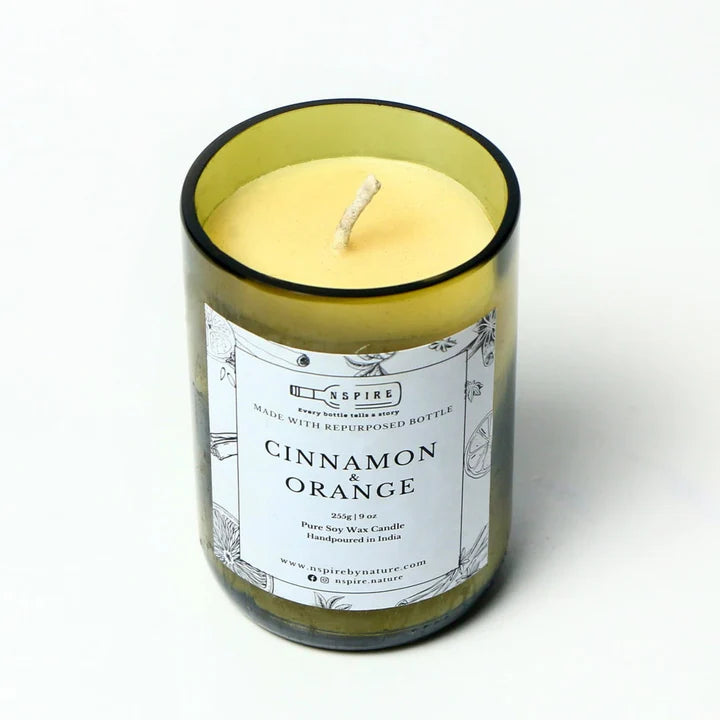 Upcycled Soy wax candle