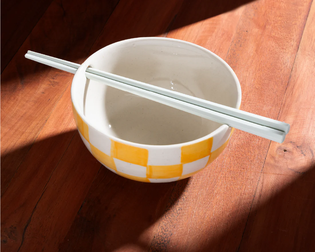 Ramen Bowl with Chopstick Holder