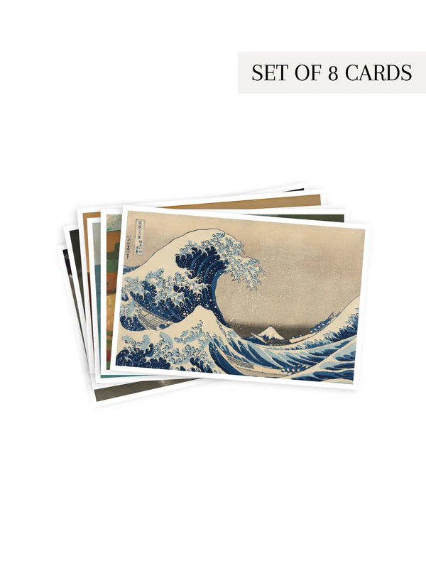 Set of 8 Greeting Cards: Coastal Artworks