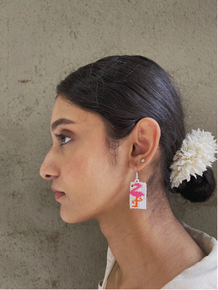 Flamingo Earrings