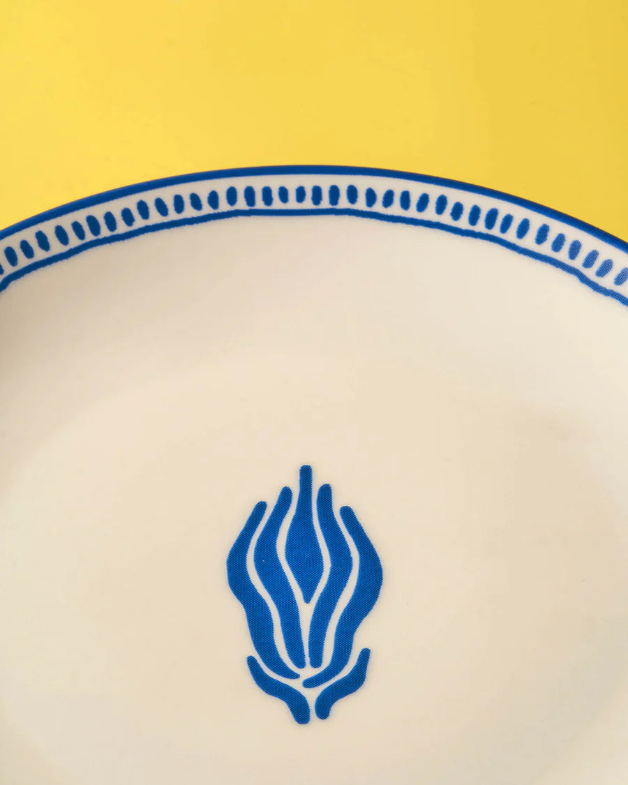 Picadillo Dinner Plate - Blue