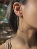 Line Dot Mismatch Earrings