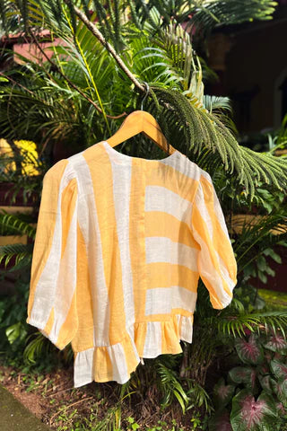 Sunshine Linen Top