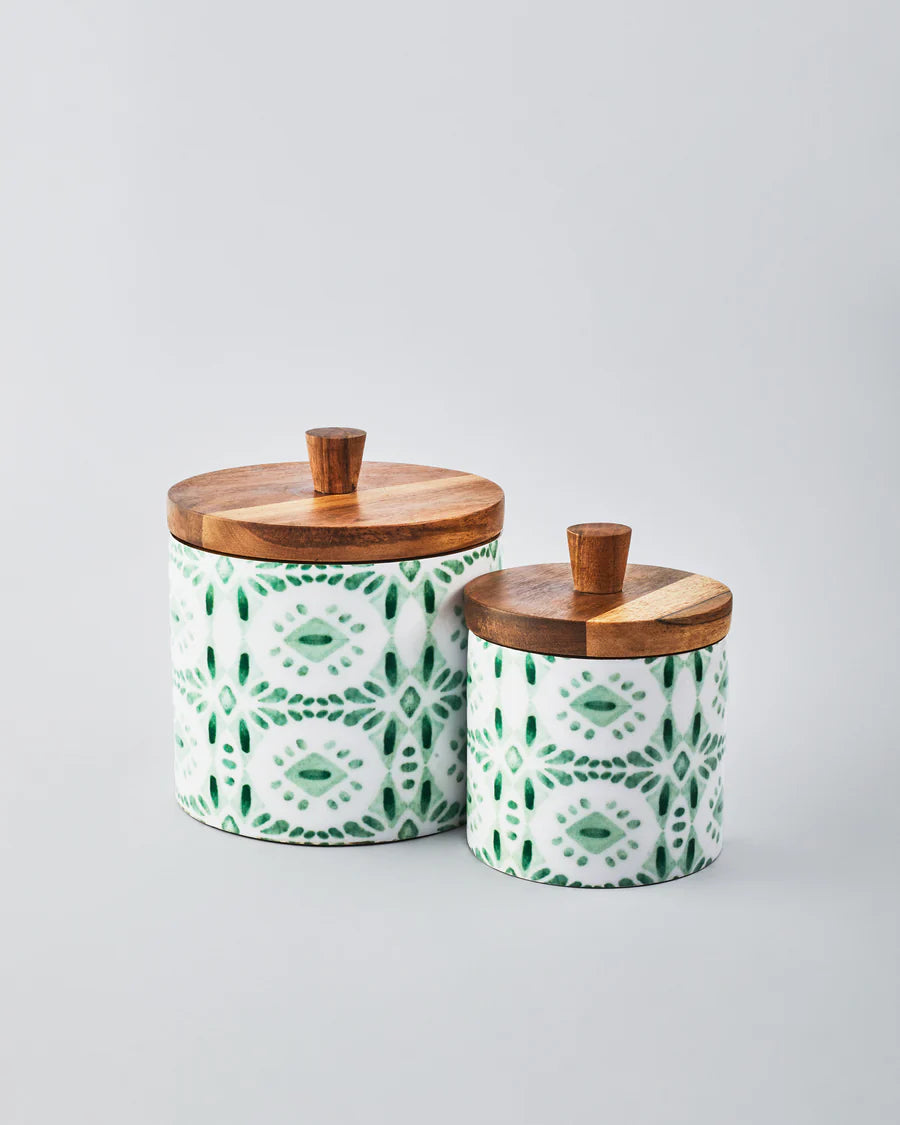 Wooden Storage Jar - Sigago