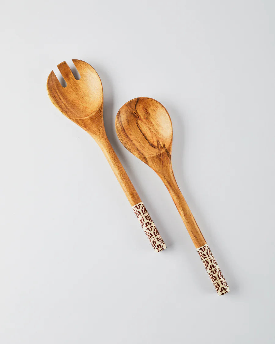 Wooden Salad Servers