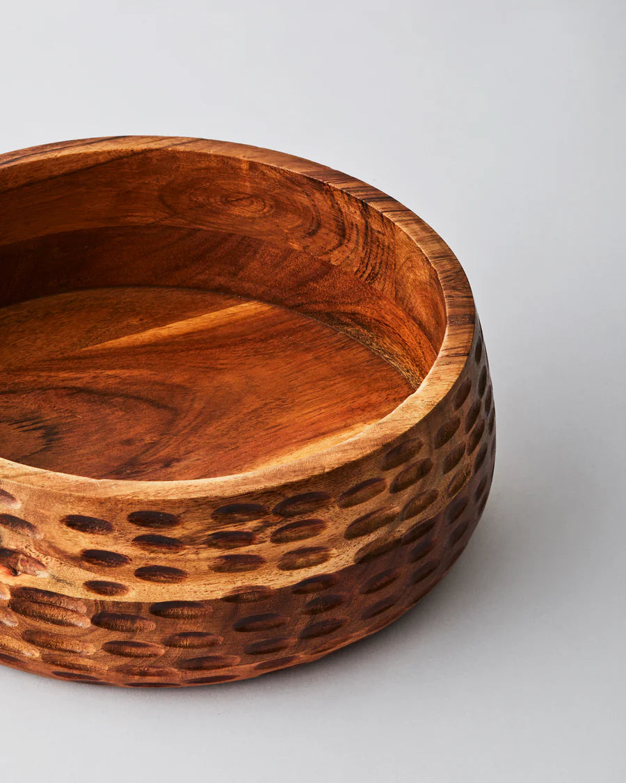 Wooden Fruit Bowl