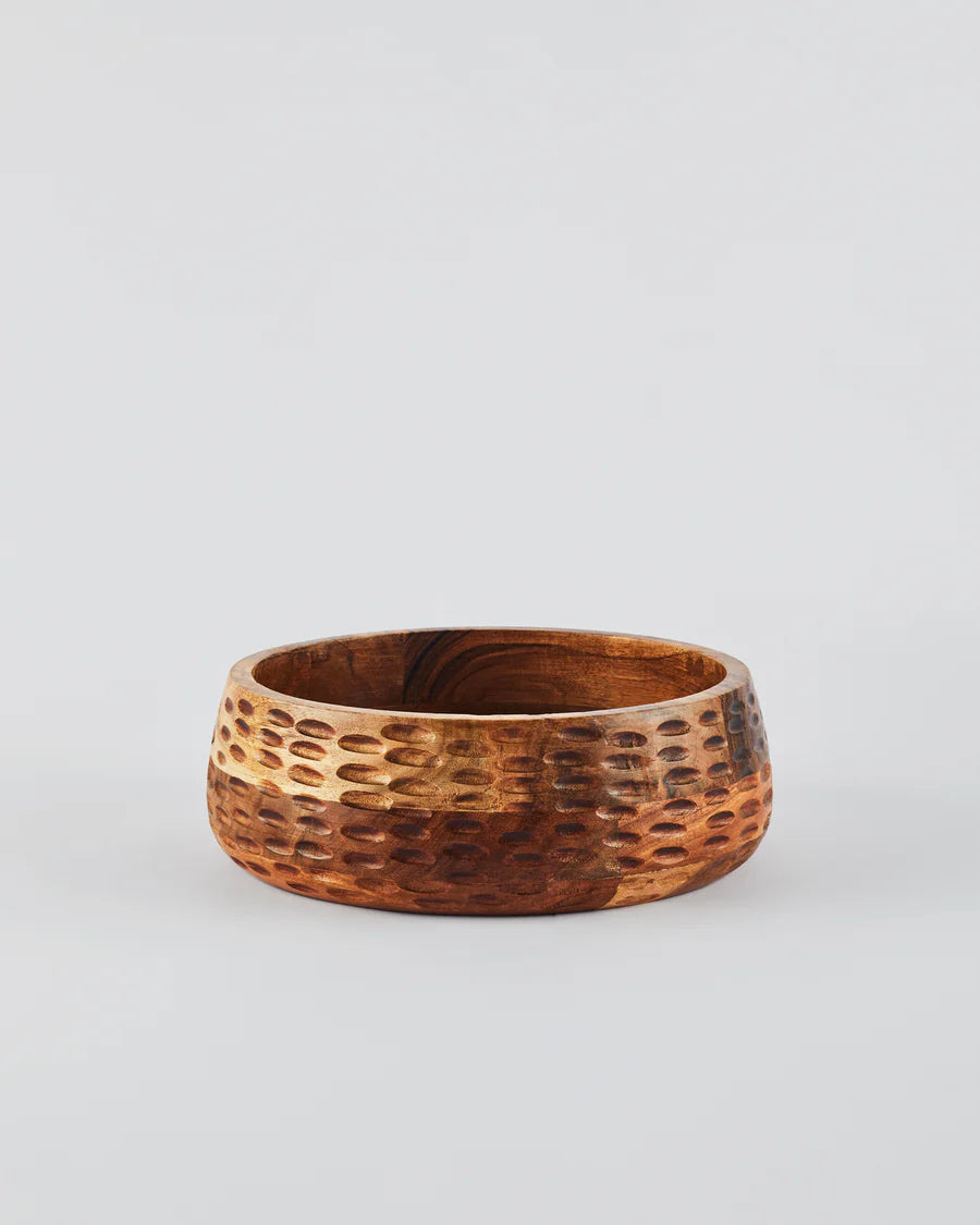 Wooden Fruit Bowl