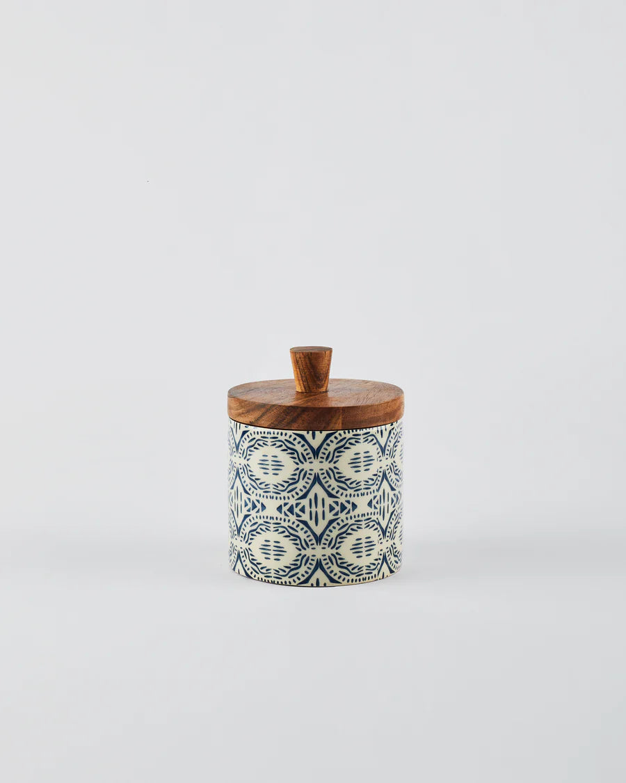 Wooden Storage Jar - Fai