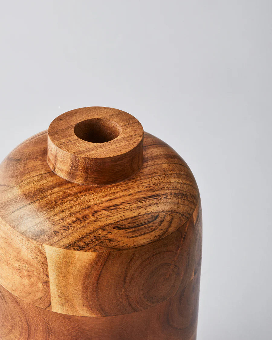 Wooden Vase (Natural)