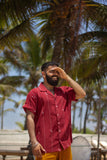 Blazing Red Sunset Shirt