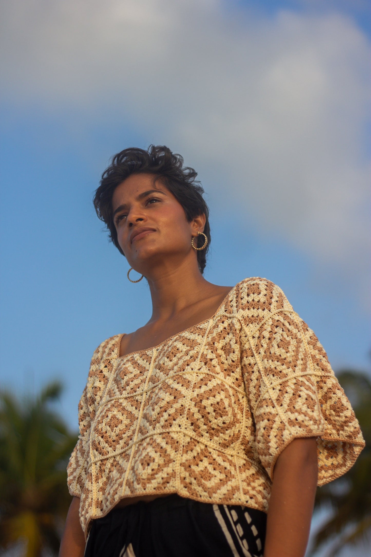 Crocheted Beach Top