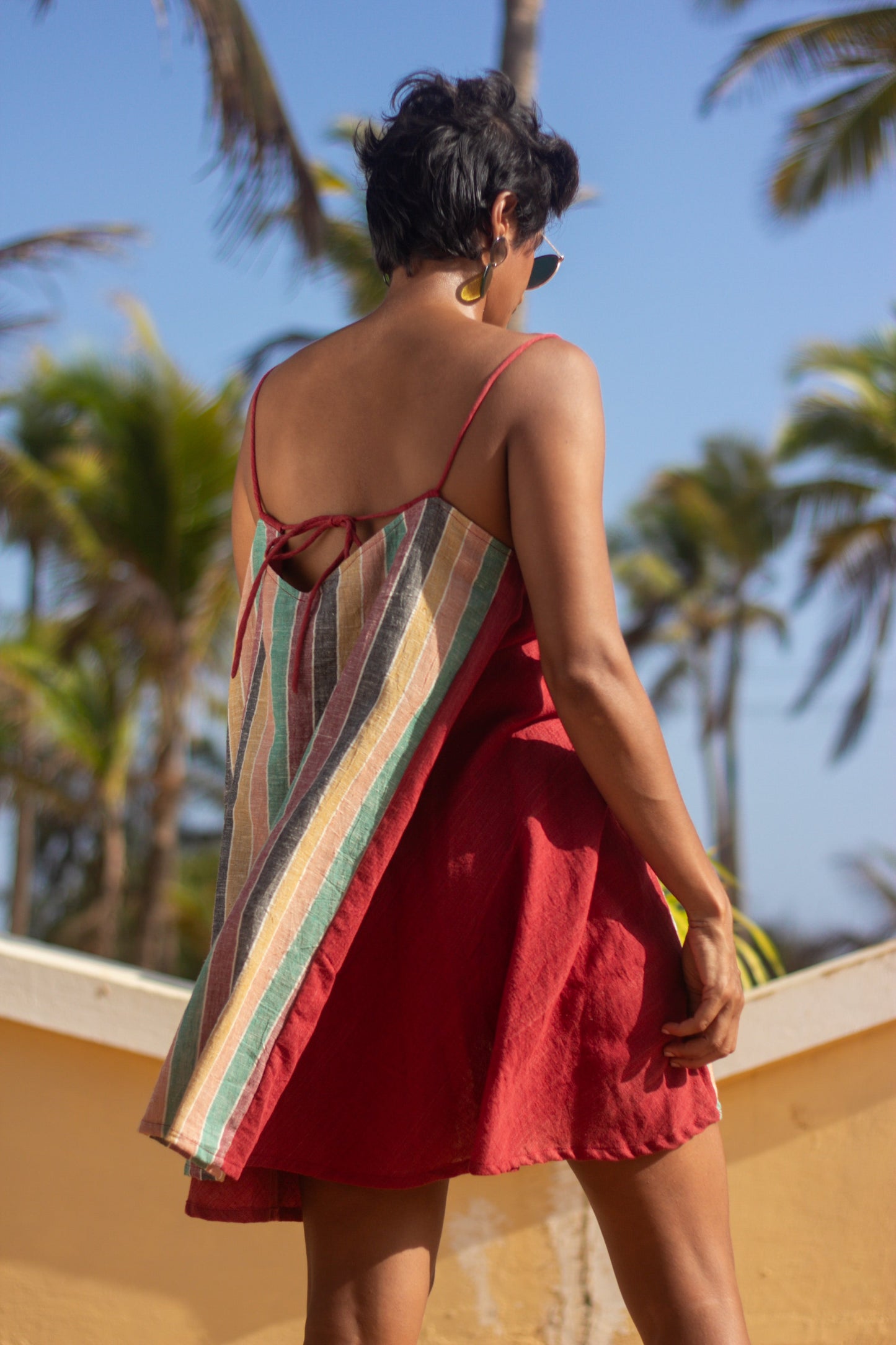 Streaks of Sunset Dress